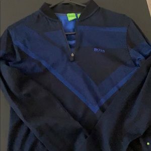 Men’s Hugo Boss crew neck, long sleeve shirt - S